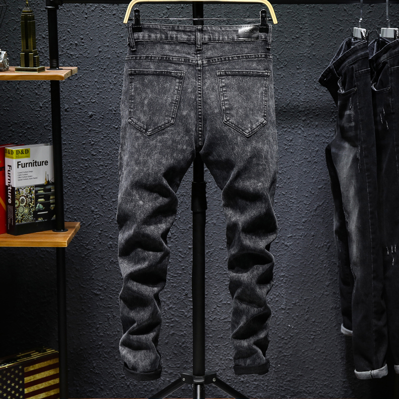 2021 High-quality Thin-elastic Denim Men's Brim Pants, Skinny Jeans Size 28-36 XRTF, Dark grey
2021 High-quality Thin-elastic Denim Men's Brim Pants, Skinny Jeans Size 28-36 XRTF, Dark grey