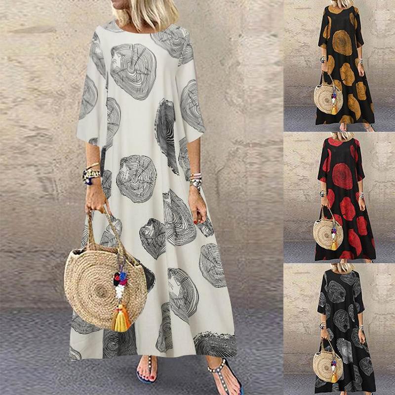 Women's dress Stand Collar Long Sleeve Ethnic Print Single-breasted Loose Maxi Dress for women 2020, Black
Women's dress Stand Collar Long Sleeve Ethnic Print Single-breasted Loose Maxi Dress for women 2020, Black