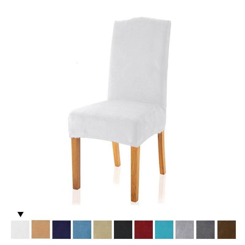 Velvet Dining Chair Cover Spandex Elastic Chair Slipcover Dining Room Covers Seat Case For Wedding Hotel Banquet
Velvet Dining Chair Cover Spandex Elastic Chair Slipcover Dining Room Covers Seat Case For Wedding Hotel Banquet