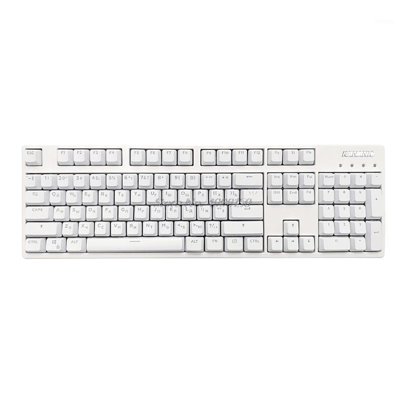 104 Keycaps Russian Translucent Backlight Keycaps For Cherry MX Keyboard SwitchWholesale dropshipping1
104 Keycaps Russian Translucent Backlight Keycaps For Cherry MX Keyboard SwitchWholesale dropshipping1