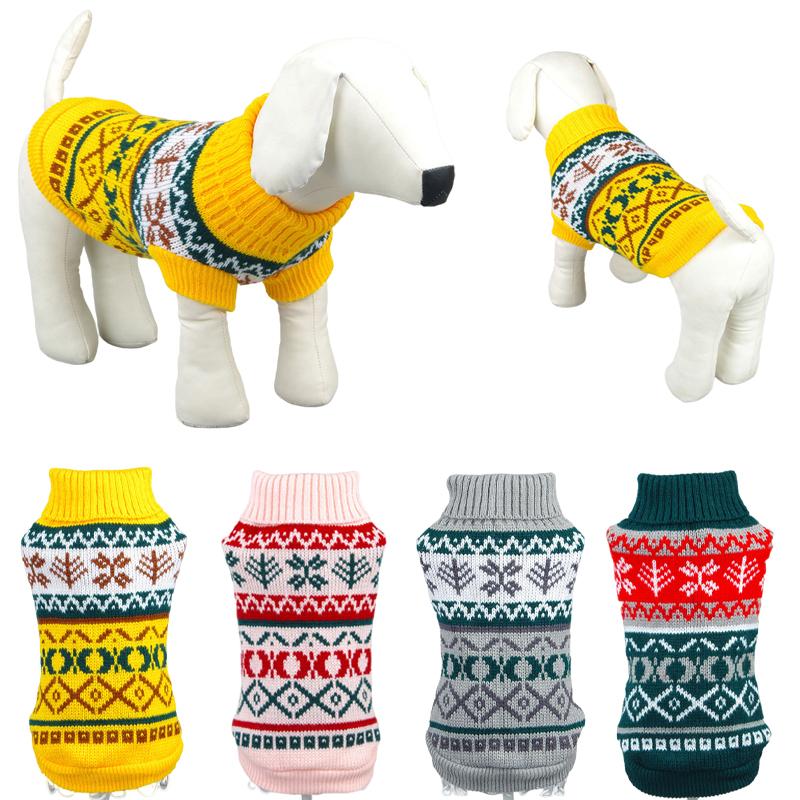Dog Apparel S-XXL Clothes Warm Christmas Sweater Cat Knitting Crochet Cloth For Chihuahua Small Puppy Yorkie Winter Pet Clothing
Dog Apparel S-XXL Clothes Warm Christmas Sweater Cat Knitting Crochet Cloth For Chihuahua Small Puppy Yorkie Winter Pet Clothing