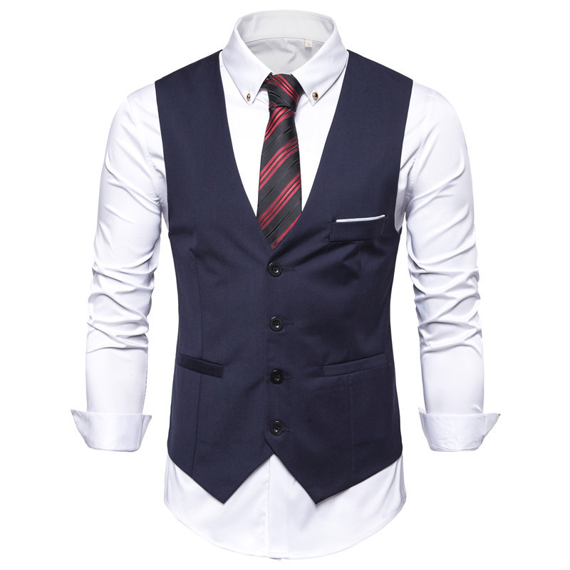 6XL Big Size Mens Black Blue Red Dress Vest Waistcoat for Men Sleeveless Blazer Business Casual Suit Vests Formal Chaleco Hombre 201124
