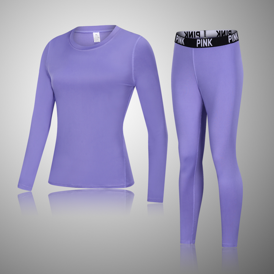 New 7 color Thermal Clothing Winter Thermal Underwear Women Fleece Warm Winter Long Johns for Women Thermal Shirt Base Layer 201027