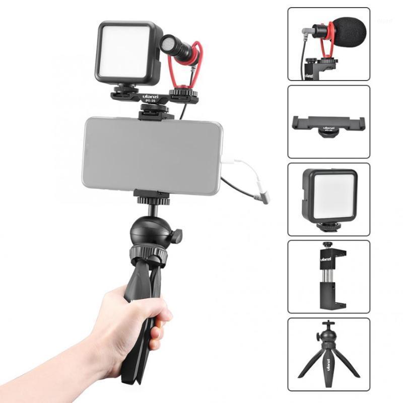 ULANZI Smartphone Video Kit Phone Photography Live VLog Set Includes Tripod Phone Clip LED Lights Microphone Handheld Stabilizer1
ULANZI Smartphone Video Kit Phone Photography Live VLog Set Includes Tripod Phone Clip LED Lights Microphone Handheld Stabilizer1