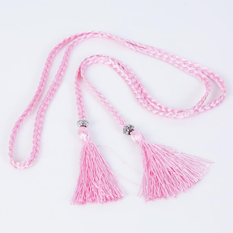 Hot Decorated Waist Chain Waist Belt Ladies Dress Belt Corset Thin Strap Women Girls Folk-Custom Tassel Braided, Pink
Hot Decorated Waist Chain Waist Belt Ladies Dress Belt Corset Thin Strap Women Girls Folk-Custom Tassel Braided, Pink