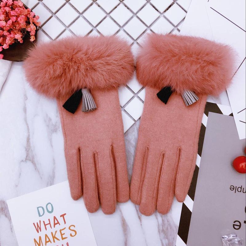 New Ladies Winter Warm Gloves Double-Layer Thick Woolen Cashmere Wool Ladies Winter Fashion Cycling Gloves
New Ladies Winter Warm Gloves Double-Layer Thick Woolen Cashmere Wool Ladies Winter Fashion Cycling Gloves