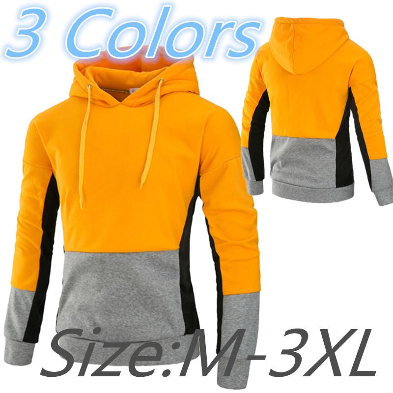mens hoodies sweatshirts 2021 youth trend mens pullover sweatshirt fashion splicing longsleeve hooded sportswear outdoor running fitness, Yellow
mens hoodies sweatshirts 2021 youth trend mens pullover sweatshirt fashion splicing longsleeve hooded sportswear outdoor running fitness, Yellow