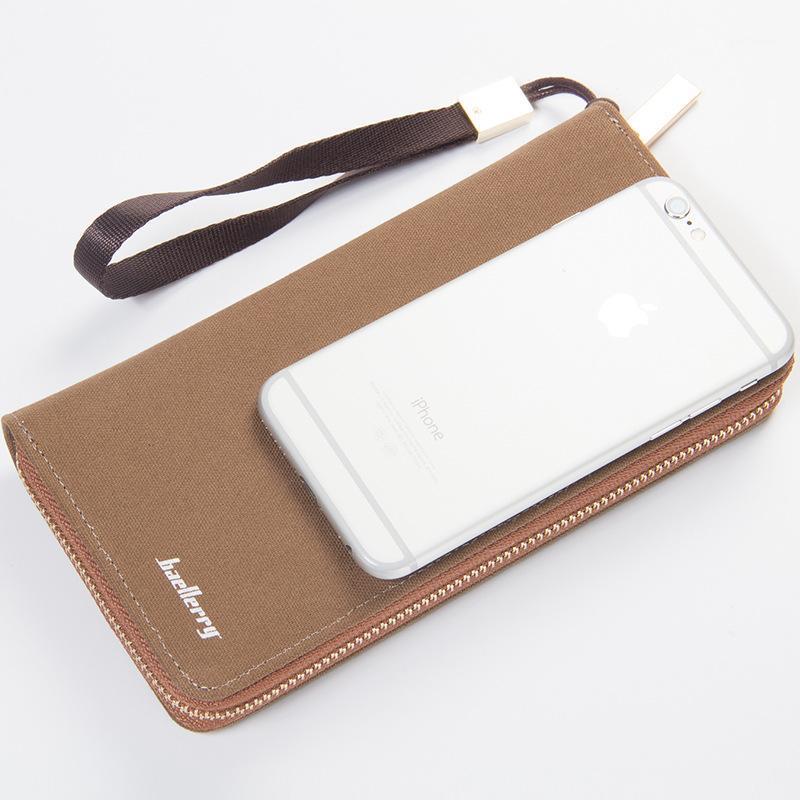 Baellerry Canvas Wristband Men Wallets Casual Style Long Large Capacity Handbag Clutch Wallet Man Zipper Male Purse Carteiras1, Brown
Baellerry Canvas Wristband Men Wallets Casual Style Long Large Capacity Handbag Clutch Wallet Man Zipper Male Purse Carteiras1, Brown