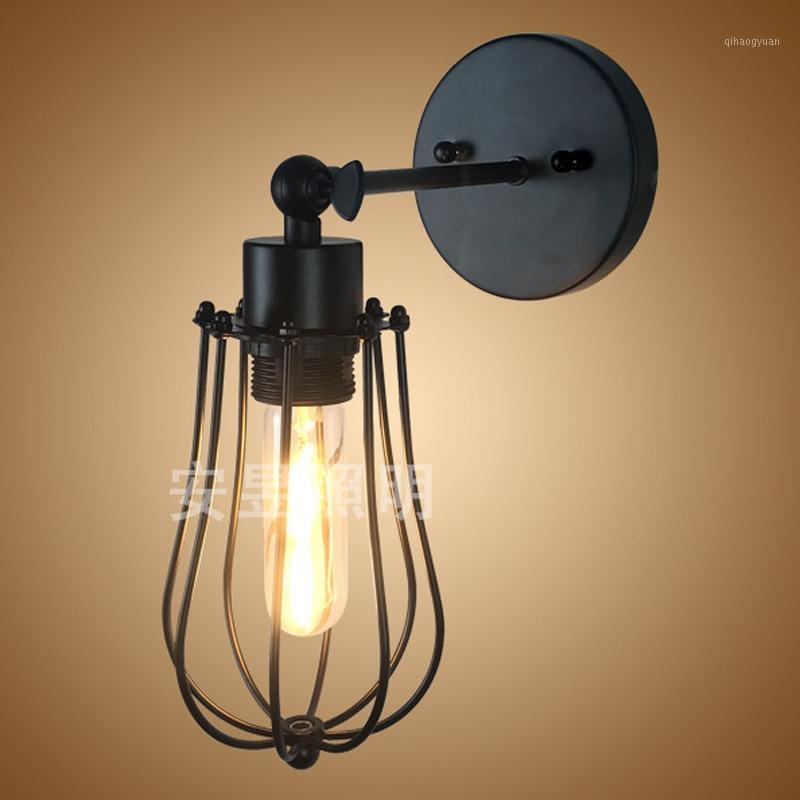 Romantic industrial style American E27 Wall lights bedside creative retro warm iron staircase cabin grapefruit wall lamps1
Romantic industrial style American E27 Wall lights bedside creative retro warm iron staircase cabin grapefruit wall lamps1