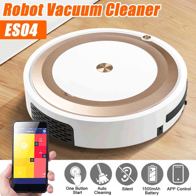 ES04 Robot Vacuum Cleaner Smart Vaccum Cleaner For Home Mobile Phone App Remote Control Automatic Dust Removal Cleaning Sweeper
ES04 Robot Vacuum Cleaner Smart Vaccum Cleaner For Home Mobile Phone App Remote Control Automatic Dust Removal Cleaning Sweeper