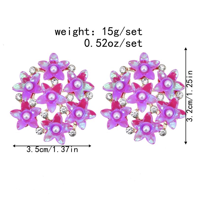 Stud Trendy Crystal Floral Earrings For Woman 2021 Classic Shiny Plastic Petals With Sweet Earring Fashion Jewelry Girl Gift
Stud Trendy Crystal Floral Earrings For Woman 2021 Classic Shiny Plastic Petals With Sweet Earring Fashion Jewelry Girl Gift