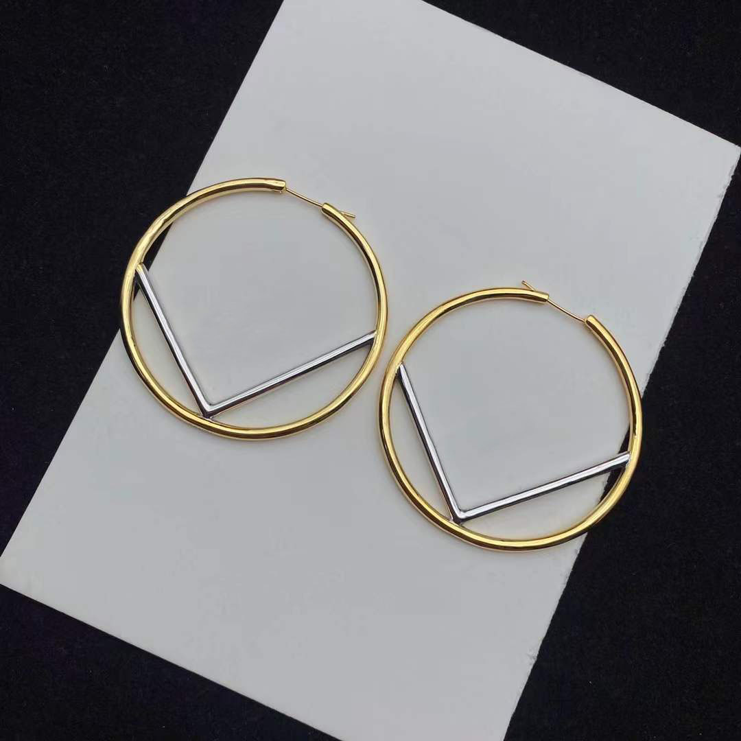 Fashion Hoop & Huggie earrings for lady Women Party Wedding Lovers gift engagement Jewelry for Bride With BOX NRJ, Golden;silver
Fashion Hoop & Huggie earrings for lady Women Party Wedding Lovers gift engagement Jewelry for Bride With BOX NRJ, Golden;silver
