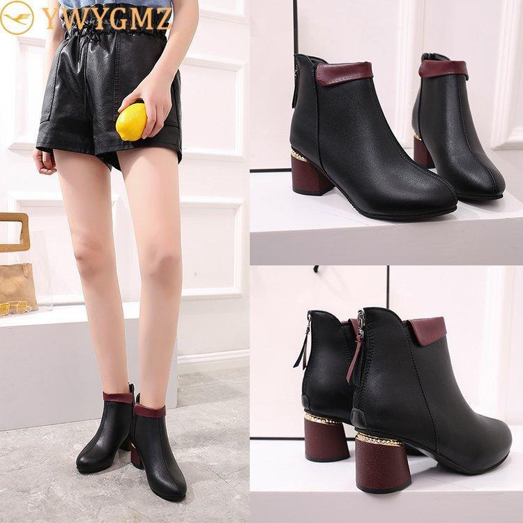 Winter Women Boots Retro Zipper Letters Ankle Square Heel Warm Female Botas De Mujer Size 35-421, Black
Winter Women Boots Retro Zipper Letters Ankle Square Heel Warm Female Botas De Mujer Size 35-421, Black