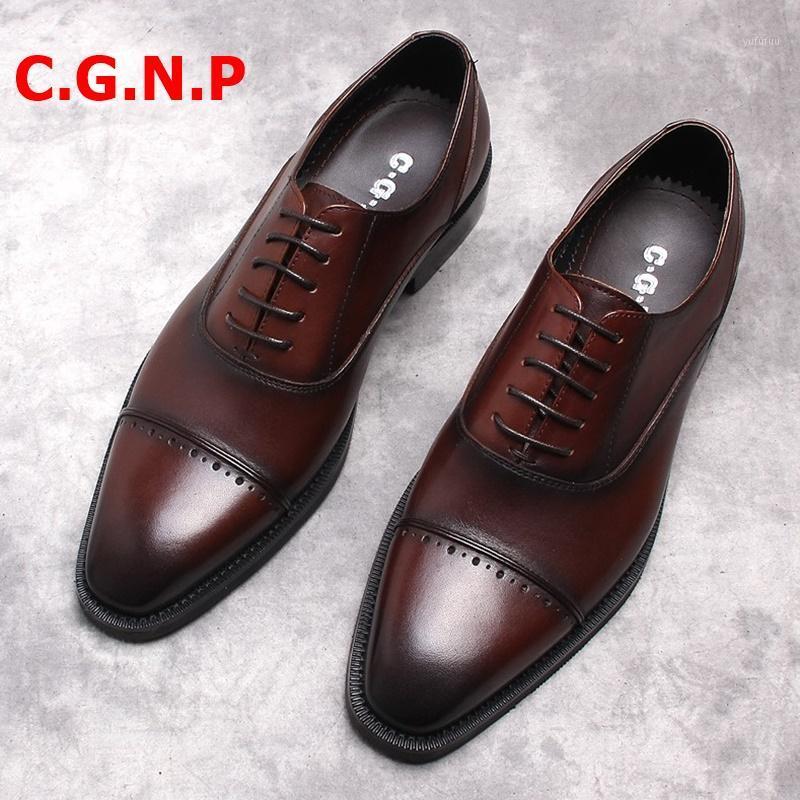 C.G.N.P Goodyear British Style Handmade Genuine Leather Shoes Men Dress Shoes Business Formal Three Joint Retro Mens1, As picture
C.G.N.P Goodyear British Style Handmade Genuine Leather Shoes Men Dress Shoes Business Formal Three Joint Retro Mens1, As picture