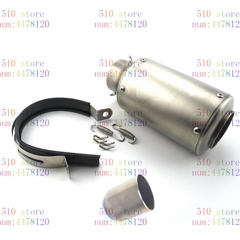 Motorcycle Exhaust Pipe Stainless Steel Universal Motorcycle Exhaust Muffler Tail Pipe Tip Tailpipe Silver Car String New
Motorcycle Exhaust Pipe Stainless Steel Universal Motorcycle Exhaust Muffler Tail Pipe Tip Tailpipe Silver Car String New