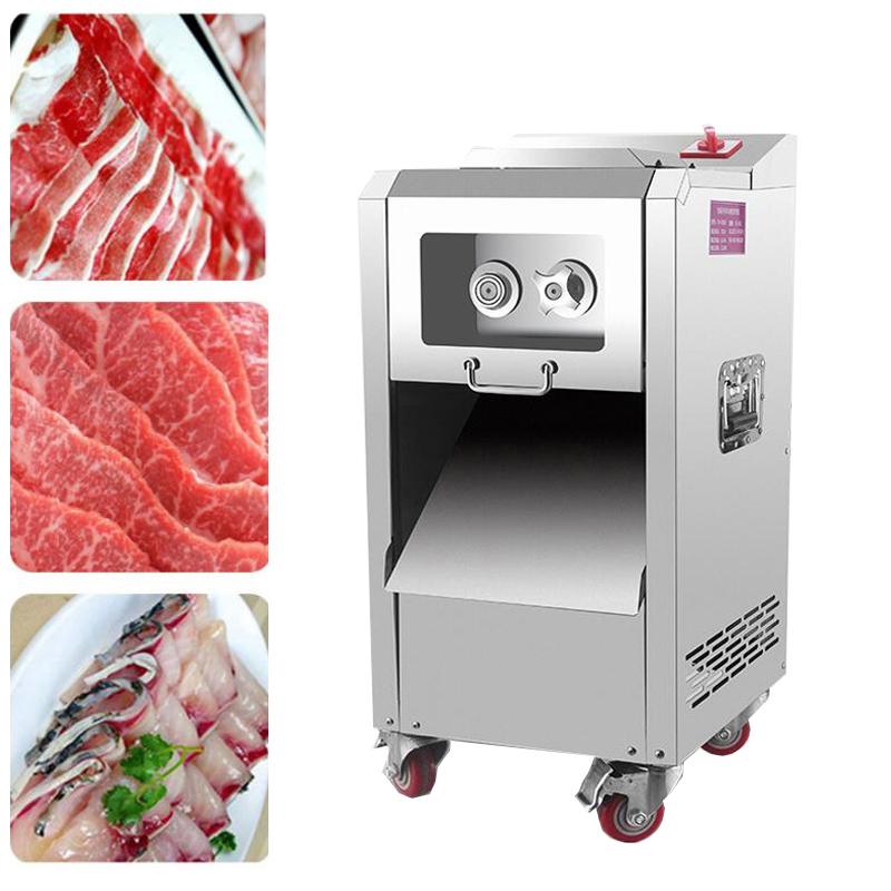 New Commercial Meat Cutting Machine Vertical Electric Meat Slice Cutter Machine Removable Blade 2200W
New Commercial Meat Cutting Machine Vertical Electric Meat Slice Cutter Machine Removable Blade 2200W