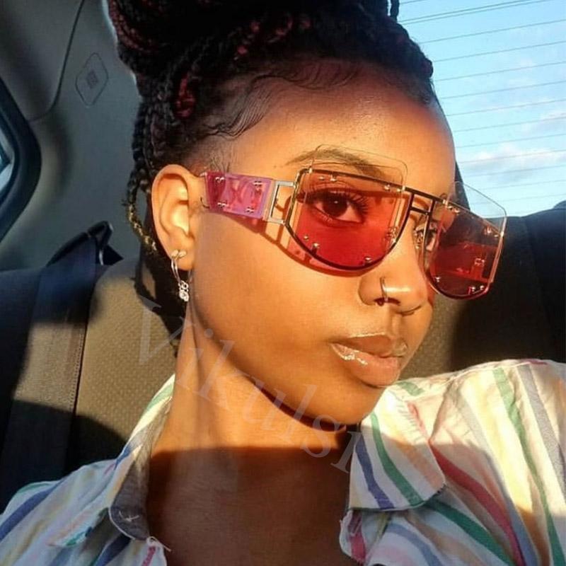 Unique Fashion Rimless Square Sunglasses Women New Oversized Gradient Men Shades Glasses Metal Trend Female Eyewear
Unique Fashion Rimless Square Sunglasses Women New Oversized Gradient Men Shades Glasses Metal Trend Female Eyewear