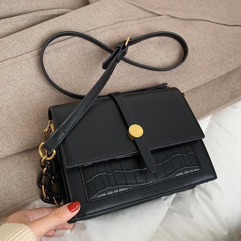 Designer Luxury Crossbody Bags for Women PU Leather Messenger Handbags Purses Stone Pattern Fashion Lady Simple Shoulder Bag, Black
Designer Luxury Crossbody Bags for Women PU Leather Messenger Handbags Purses Stone Pattern Fashion Lady Simple Shoulder Bag, Black