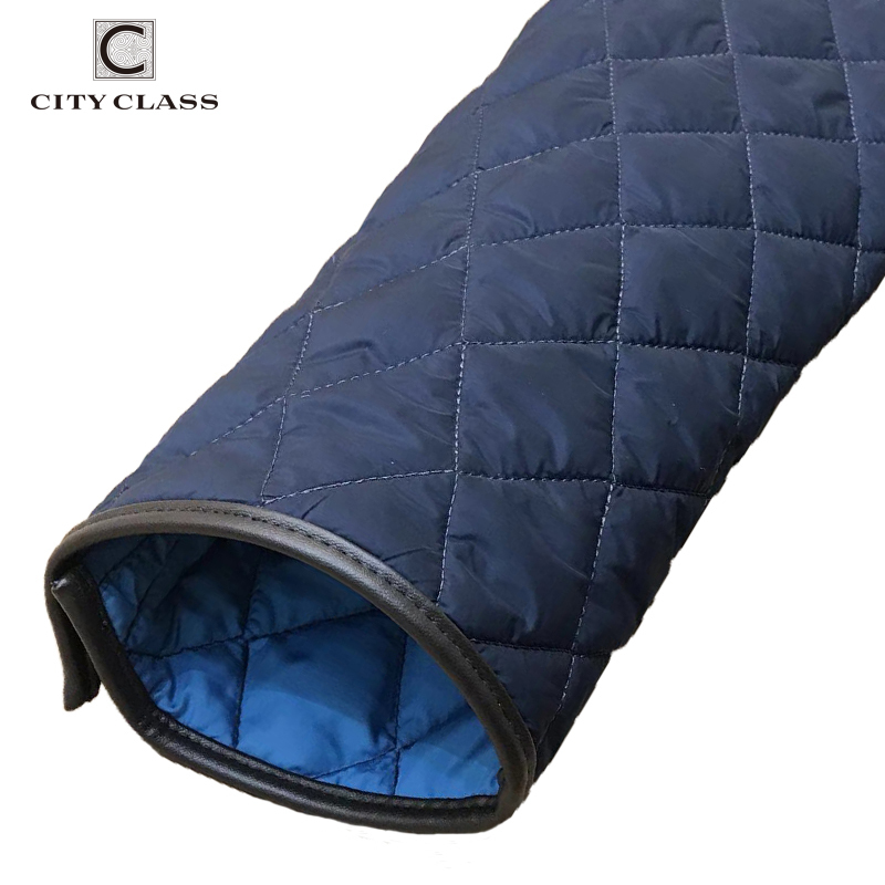 CITY CLASS New Spring Autumn Mens Coat Quilted Jacket Business Casual Fashion Bomber Jacket Coats for Male 8006 201130