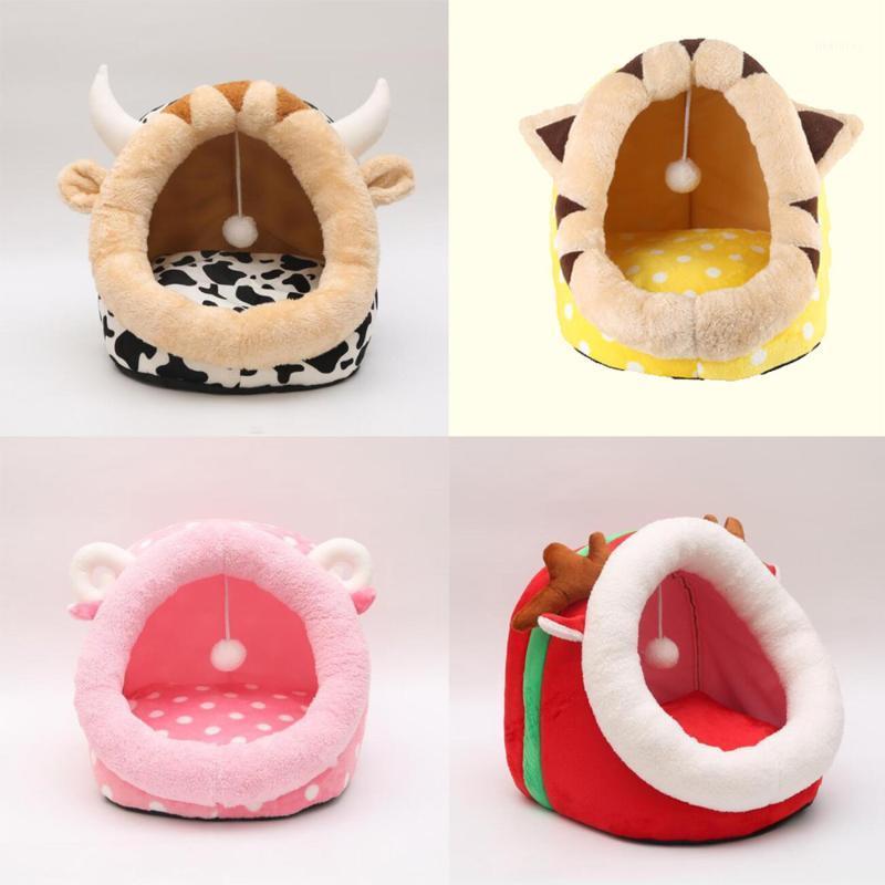 Dog Cat Tent Cave Bed Pet Sleeping Bag Thick Fleece Warm Slipper Dog Bed Cuddler, Christmas Style Slippers Semi-Closed Kennel1
Dog Cat Tent Cave Bed Pet Sleeping Bag Thick Fleece Warm Slipper Dog Bed Cuddler, Christmas Style Slippers Semi-Closed Kennel1