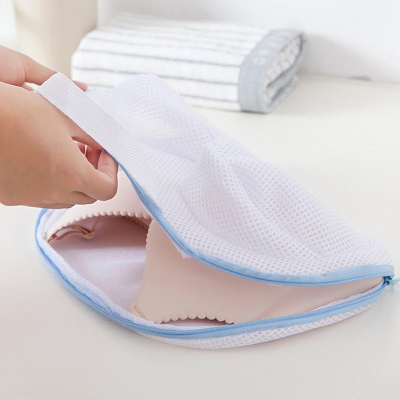 Multi Purpose Home Use Cleaning Underwear Bra Mesh Bags Machine-wash Special Laundry Brassiere Bag 1Pcs Polyester1
Multi Purpose Home Use Cleaning Underwear Bra Mesh Bags Machine-wash Special Laundry Brassiere Bag 1Pcs Polyester1