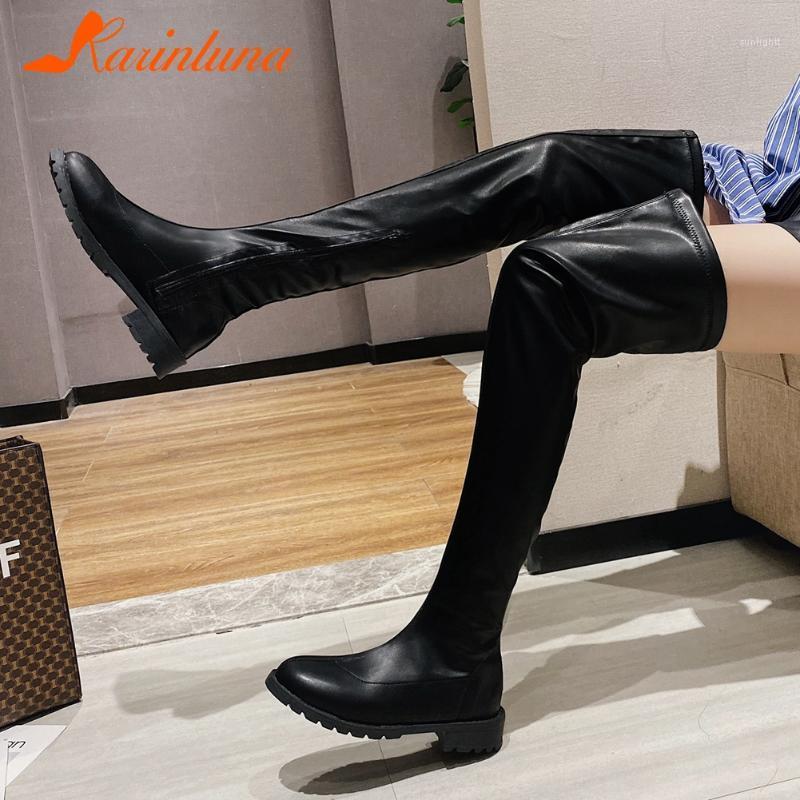 2021 New Arrivals Leiusre Fashion Shoes Women Big Size 43 Round Toe Low Heels Thigh High Women Boots Zipper Flock PU Footwear1, Black flock
2021 New Arrivals Leiusre Fashion Shoes Women Big Size 43 Round Toe Low Heels Thigh High Women Boots Zipper Flock PU Footwear1, Black flock