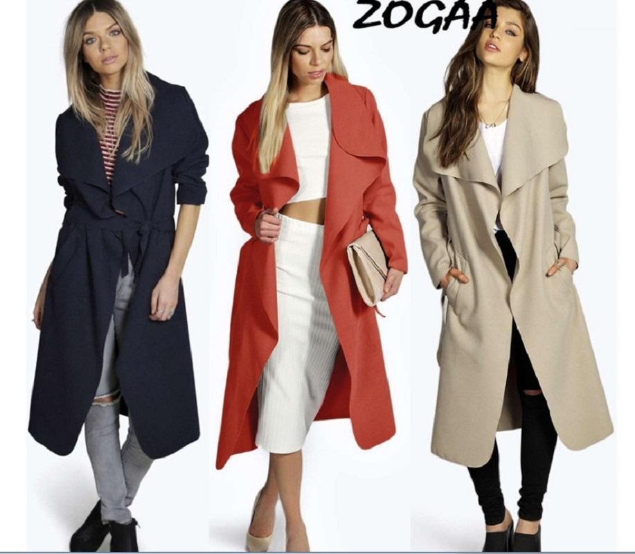 ZOGAA new slim windbreaker winter thermal insulation lapel long coat was thin commuter wild1, Tan;black
ZOGAA new slim windbreaker winter thermal insulation lapel long coat was thin commuter wild1, Tan;black