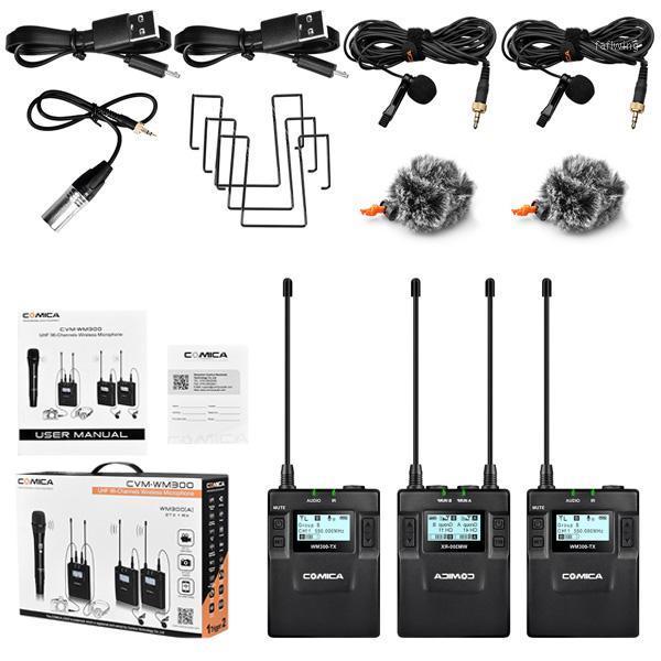 Comica CVM-WM300 96-Channel UHF Wireless Lavalier Lapel Microphone System for Canon Nikon DSLR Camera,XLR Camcorders,Smartphones1
Comica CVM-WM300 96-Channel UHF Wireless Lavalier Lapel Microphone System for Canon Nikon DSLR Camera,XLR Camcorders,Smartphones1