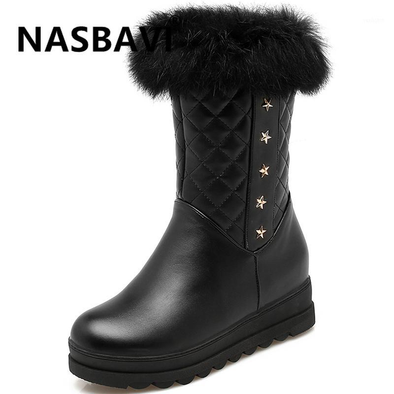 NASBAVI 2020 new hot Women Winter PU Snow Boots Thick bottom Waterproof Warm Star decoration Ankle Boots Woman Winter Shoes1, Black
NASBAVI 2020 new hot Women Winter PU Snow Boots Thick bottom Waterproof Warm Star decoration Ankle Boots Woman Winter Shoes1, Black
