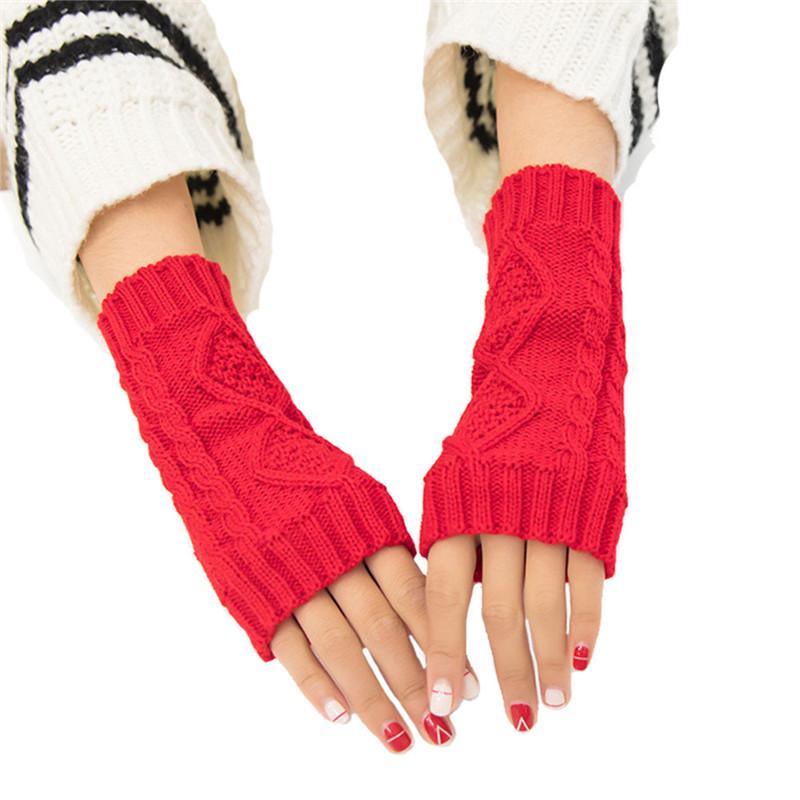 QCOOLJLY Winter Warm Gloves For Women Girls Knitted Solid Color Mittens Fingerless Thick Artificial Wool Gloves
QCOOLJLY Winter Warm Gloves For Women Girls Knitted Solid Color Mittens Fingerless Thick Artificial Wool Gloves