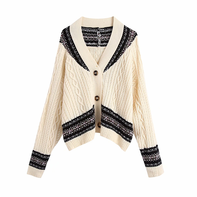 2021 New Elegant Women Striped Sweater Fashion Ladies Chic V-neck Twist Knitted Tops Streetwear Female Causal Button Cardigan 690b, Beige
2021 New Elegant Women Striped Sweater Fashion Ladies Chic V-neck Twist Knitted Tops Streetwear Female Causal Button Cardigan 690b, Beige