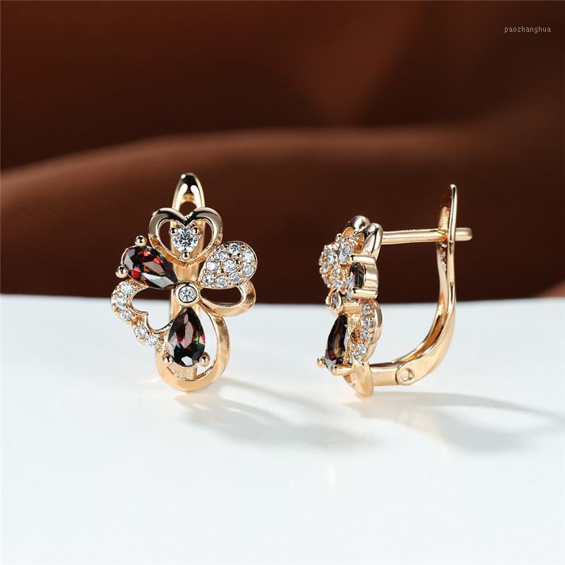 Hoop & Huggie Luxury Crystal Rainbow Stone Earrings Boho Rose Gold Color Wedding Simple Fashion Hollow Flower For Women, Golden;silver
Hoop & Huggie Luxury Crystal Rainbow Stone Earrings Boho Rose Gold Color Wedding Simple Fashion Hollow Flower For Women, Golden;silver