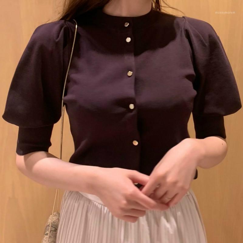 Fashion Korean Style Cardigan Women Button Puff Sleeve O-neck Solid Elegant Autumn Sweater Single Breasted Buttons Knitted Tops1, Ivory
Fashion Korean Style Cardigan Women Button Puff Sleeve O-neck Solid Elegant Autumn Sweater Single Breasted Buttons Knitted Tops1, Ivory