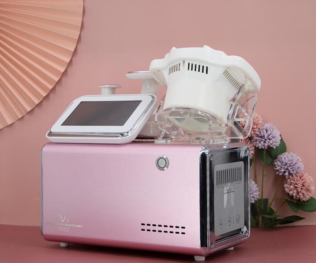 Good sales The best cavitation New Technical Vertical/Mini Combine HIFU + RF + Cooling Facial Lifting Anti Aging Beauty Machine face lift