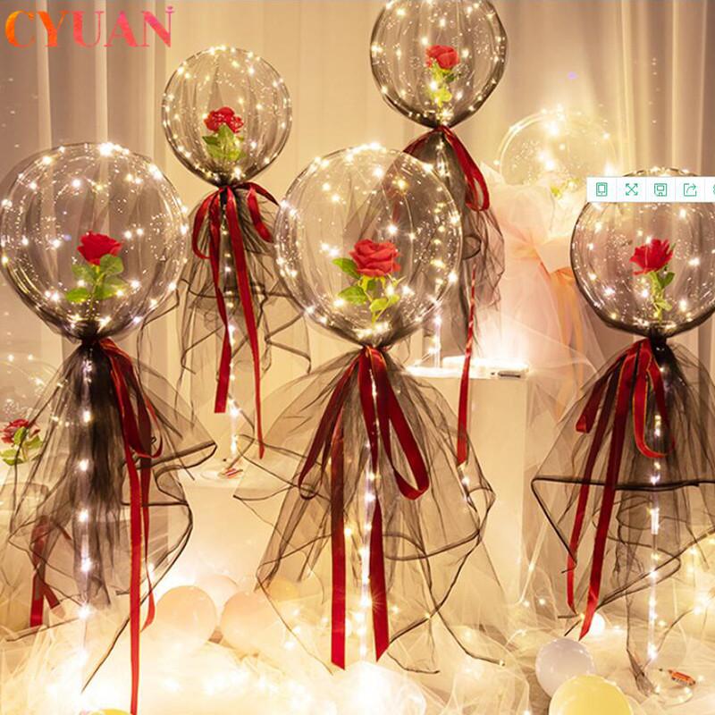Party Decoration Led Tulle Balloon With Column Stand Luminous Transparent Bobo Balloons String Lights Wedding Birthday
Party Decoration Led Tulle Balloon With Column Stand Luminous Transparent Bobo Balloons String Lights Wedding Birthday