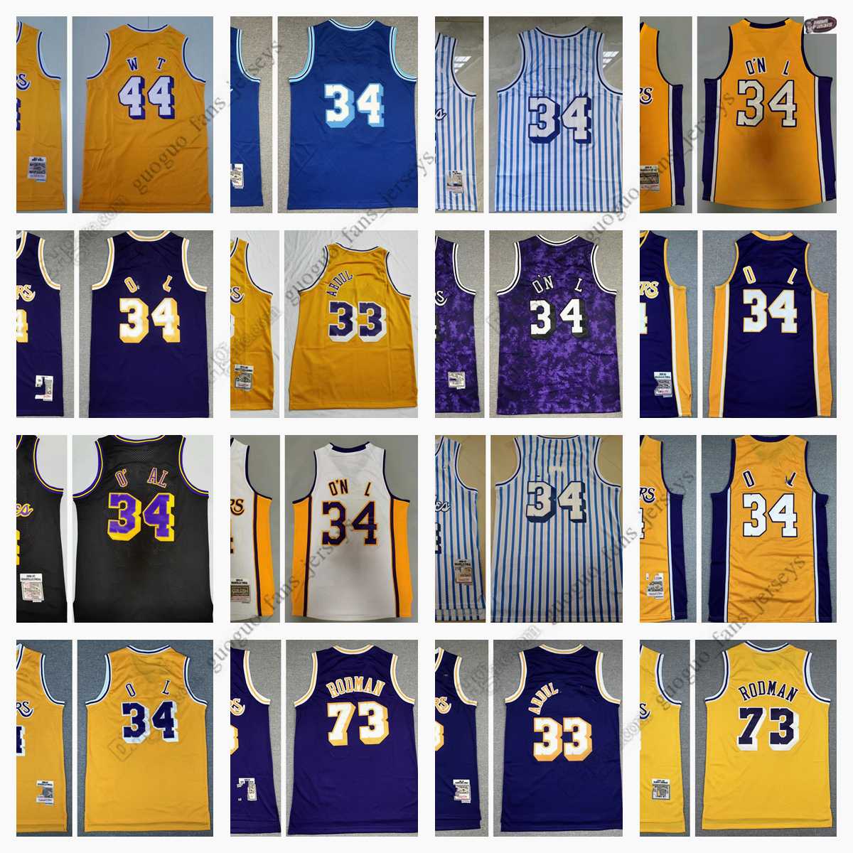 Retro Mitchell and Ness Basketball 73 Dennis Rodman 98-99 season 34 O'Neal 44 Jerry West 71-72, Picture
Retro Mitchell and Ness Basketball 73 Dennis Rodman 98-99 season 34 O'Neal 44 Jerry West 71-72, Picture