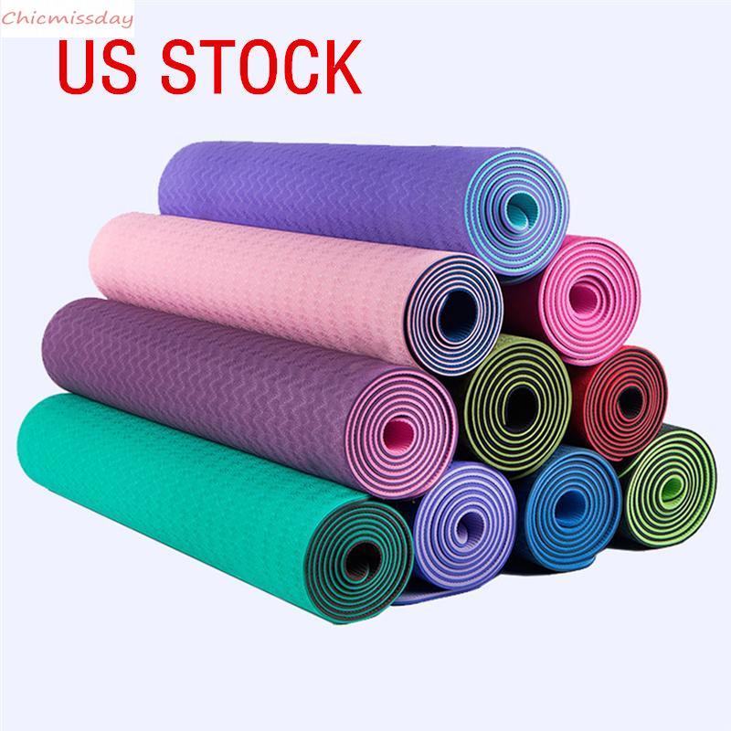 USA Stock Free Shipping New 1Pc 6mm Thickness Yoga Mat Non-slip Exercise Pad Health Lose Weight Fitness Durable Mats FY6018, Randomly ship
USA Stock Free Shipping New 1Pc 6mm Thickness Yoga Mat Non-slip Exercise Pad Health Lose Weight Fitness Durable Mats FY6018, Randomly ship