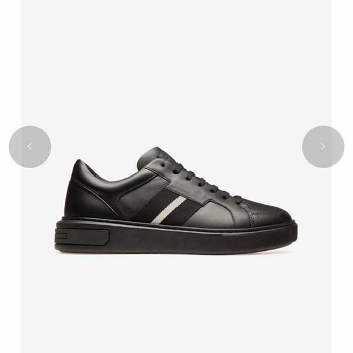 Mens classic casual leather sneaker,striped webbed decoration low top lace up flat shoes, Image
Mens classic casual leather sneaker,striped webbed decoration low top lace up flat shoes, Image