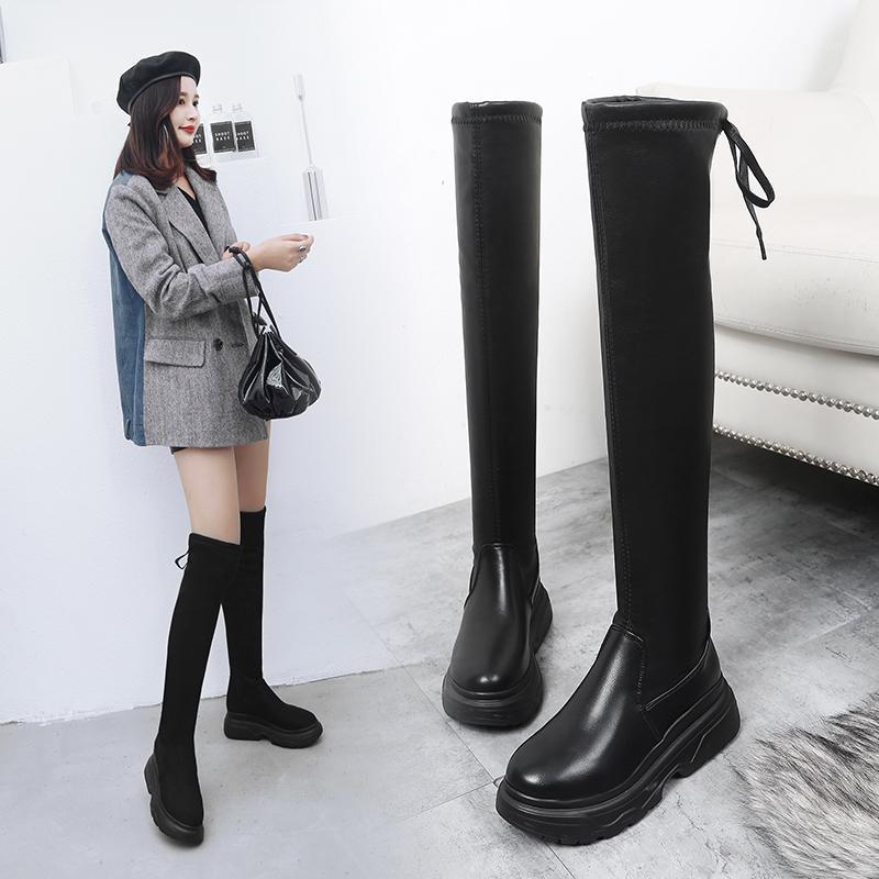 Shoes Med Heel Boots Boots-women Platform Booties Ladies Round Toe Sexy Thigh High Heels High Sexy 2020 Lolita1
Shoes Med Heel Boots Boots-women Platform Booties Ladies Round Toe Sexy Thigh High Heels High Sexy 2020 Lolita1