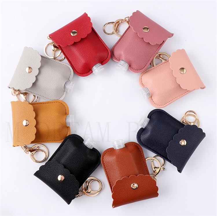Wholesale PU Leather Sanitizer Holder Keychain Bag With 30ML Gel Bottle Holder Outdoor Travel Hand Soap Bottle Holder Alcohol Bottle Cover
Wholesale PU Leather Sanitizer Holder Keychain Bag With 30ML Gel Bottle Holder Outdoor Travel Hand Soap Bottle Holder Alcohol Bottle Cover