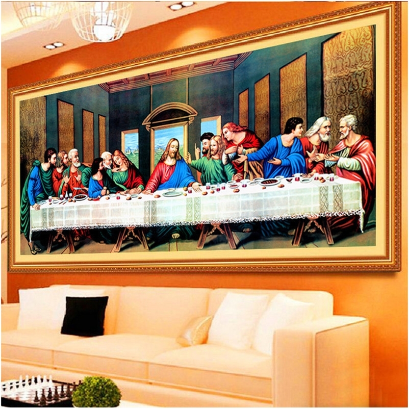 Diamond painting last supper Full 5D DIY Diamond embroidery Diamond painting cross stitch mosaic needlework Crafts 201212
Diamond painting last supper Full 5D DIY Diamond embroidery Diamond painting cross stitch mosaic needlework Crafts 201212