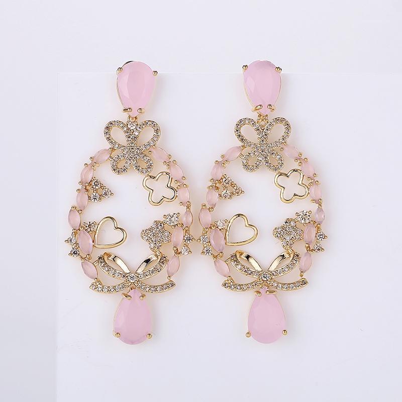 XIUMEIYIZU Beautiful Bow-knot Hollow Earrings Flower Branch Design for Women Wedding Party Gold Plating Jewelry Earrings Gift1
XIUMEIYIZU Beautiful Bow-knot Hollow Earrings Flower Branch Design for Women Wedding Party Gold Plating Jewelry Earrings Gift1
