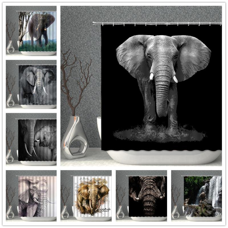 Elephant Shower Curtain 3D Printing Polyester Waterproof New High Quality Bathroom Curtains With Hooks Multi-size Bath Screen
Elephant Shower Curtain 3D Printing Polyester Waterproof New High Quality Bathroom Curtains With Hooks Multi-size Bath Screen