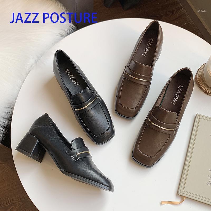 Black dark brown leather Women High Heels Shoes Square Toe Slip On Ladies Pumps Chic Metallic Buckle Female Stilettos Zapatos1
Black dark brown leather Women High Heels Shoes Square Toe Slip On Ladies Pumps Chic Metallic Buckle Female Stilettos Zapatos1