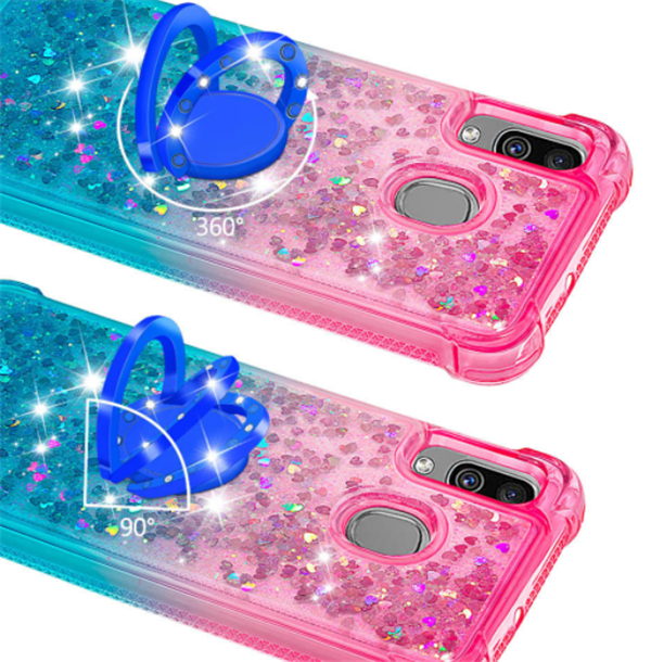Bling Liquid Sand diamond ring bracket Gradient Quicksand phone case For Samsung galaxy J6 A6 Plus A20 free ship, Message color
Bling Liquid Sand diamond ring bracket Gradient Quicksand phone case For Samsung galaxy J6 A6 Plus A20 free ship, Message color