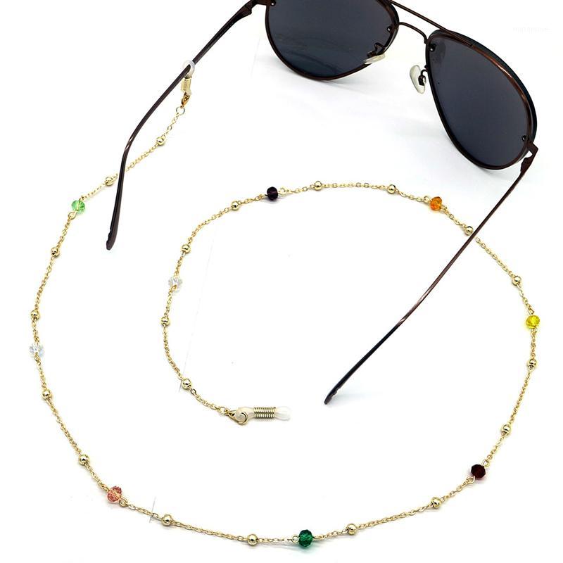Gold Silver Ball Link Chain Crystal Bead Sunglasses Chains Reading Glasses Cord Holder Neck Strap Rope for Mask Eyewear Necklace1
Gold Silver Ball Link Chain Crystal Bead Sunglasses Chains Reading Glasses Cord Holder Neck Strap Rope for Mask Eyewear Necklace1