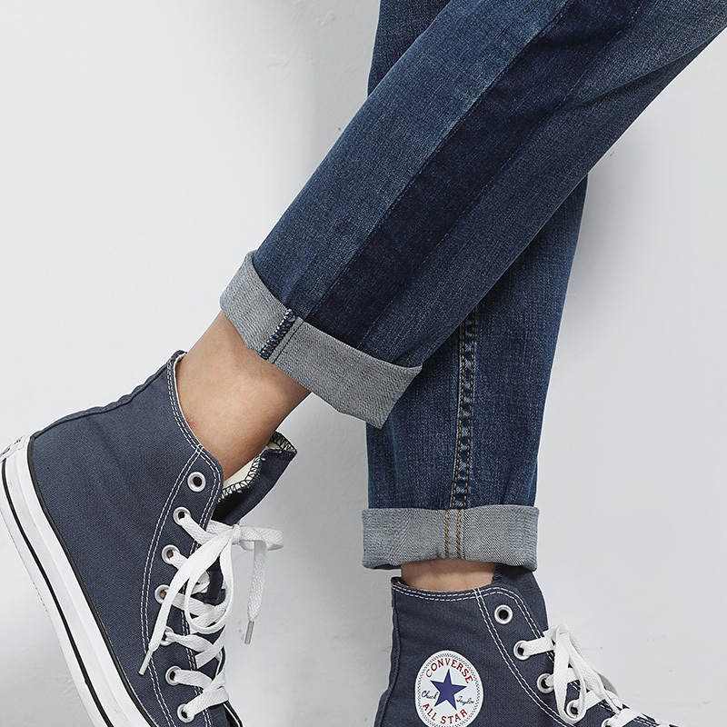 LEIJIJEANS all season Plus Size Shadow boyfriend Bleached women jeans Mid Waist Full Length Loose Straight Jeans For Women 201105