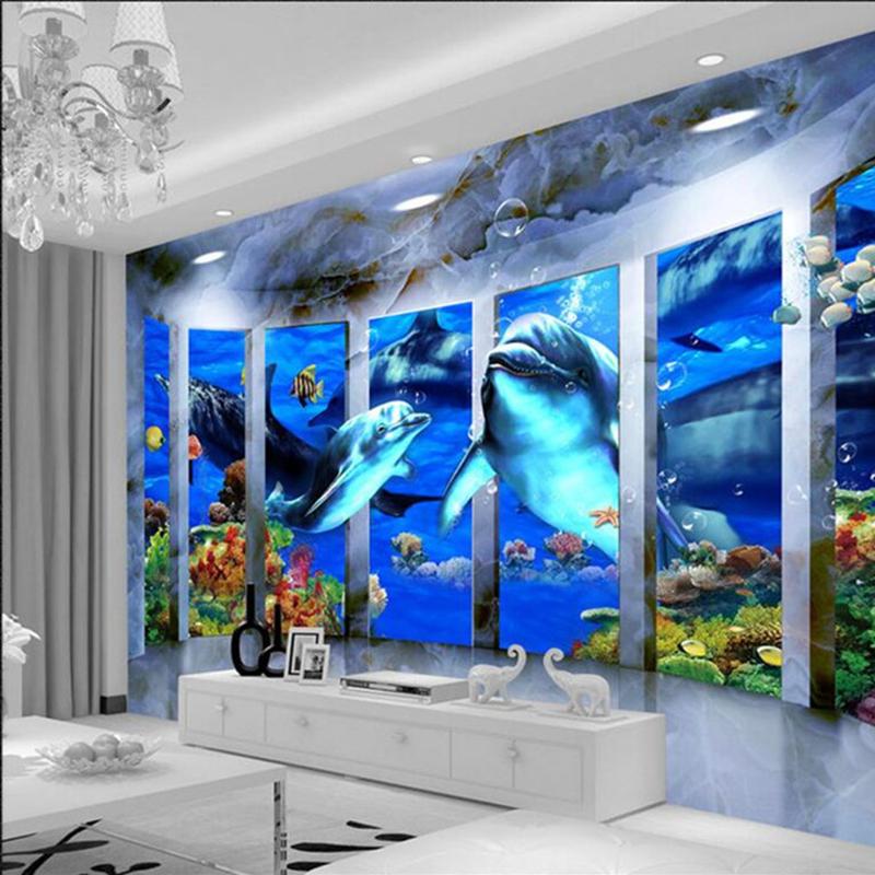 Custom Size 3D Wallpaper Modern Mural Space Ocean Whales Wallpapers For Living Room Bedroom Wall Paper 3D Photo Wallpaper, Blue
Custom Size 3D Wallpaper Modern Mural Space Ocean Whales Wallpapers For Living Room Bedroom Wall Paper 3D Photo Wallpaper, Blue