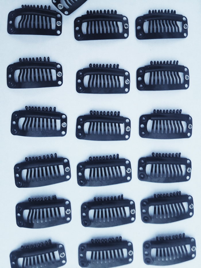 Tape In Hair Extension Button Hair Clip Snap For Skin Weft Clip Hair Extensions 100Pieces/pack