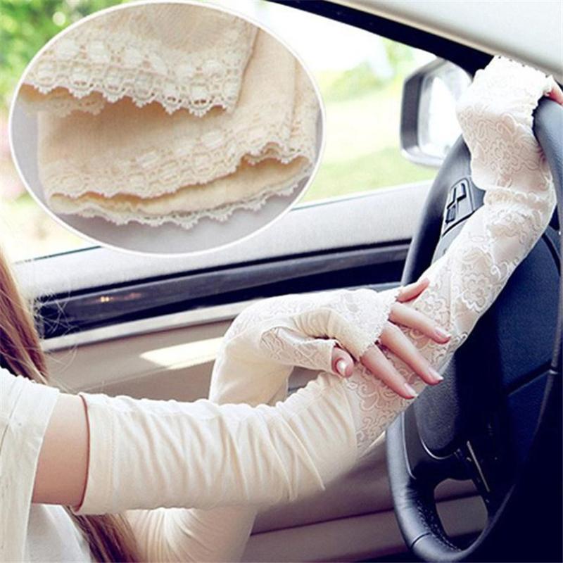 NDUCJSI Fashion Long Glove Autumn Women Lace Gloves Sunscreen UV Protection Gloves Drive Oversleeves Lady Half Finger Guantes
NDUCJSI Fashion Long Glove Autumn Women Lace Gloves Sunscreen UV Protection Gloves Drive Oversleeves Lady Half Finger Guantes